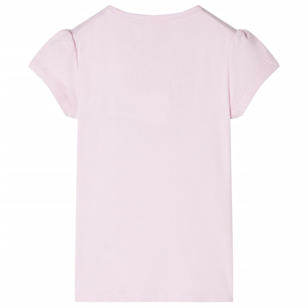 VidaXL Kindershirt mit Flügelärmeln 104 zartrosa