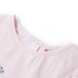 VidaXL Kindershirt mit Flügelärmeln 104 zartrosa