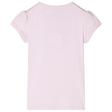 VidaXL Kindershirt mit Flügelärmeln 128 zartrosa