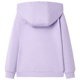 VidaXL Kinderstrickjacke mit Kapuze 92 Flieder