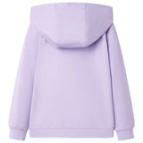 VidaXL Kinderstrickjacke mit Kapuze 116 Flieder