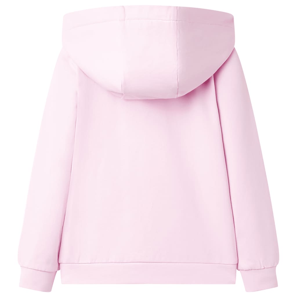 VidaXL Kinderstrickjacke mit Kapuze 116 Hellrosa