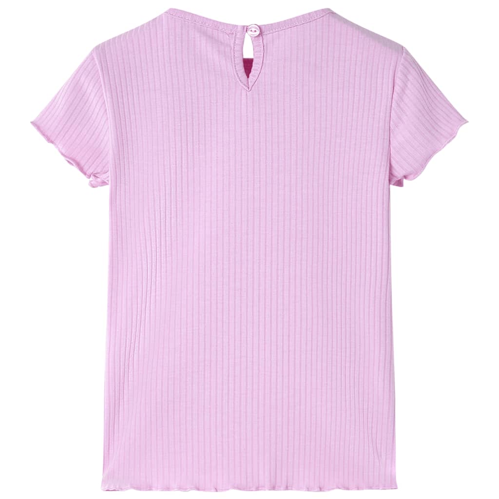 VidaXL Kindershirt 128 hellrosa