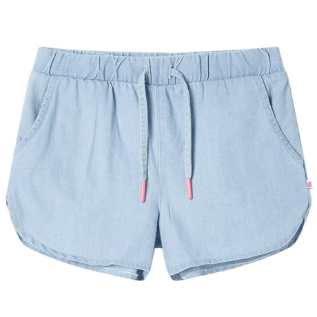 VidaXL Kindershorts 92 Soft Denim Blau