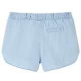 VidaXL Kindershorts 92 Soft Denim Blau