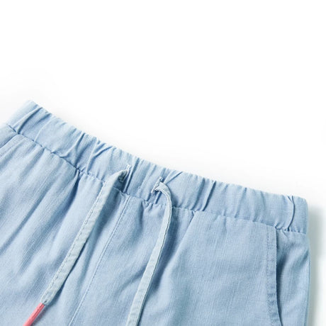 VidaXL Kindershorts 92 Soft Denim Blau