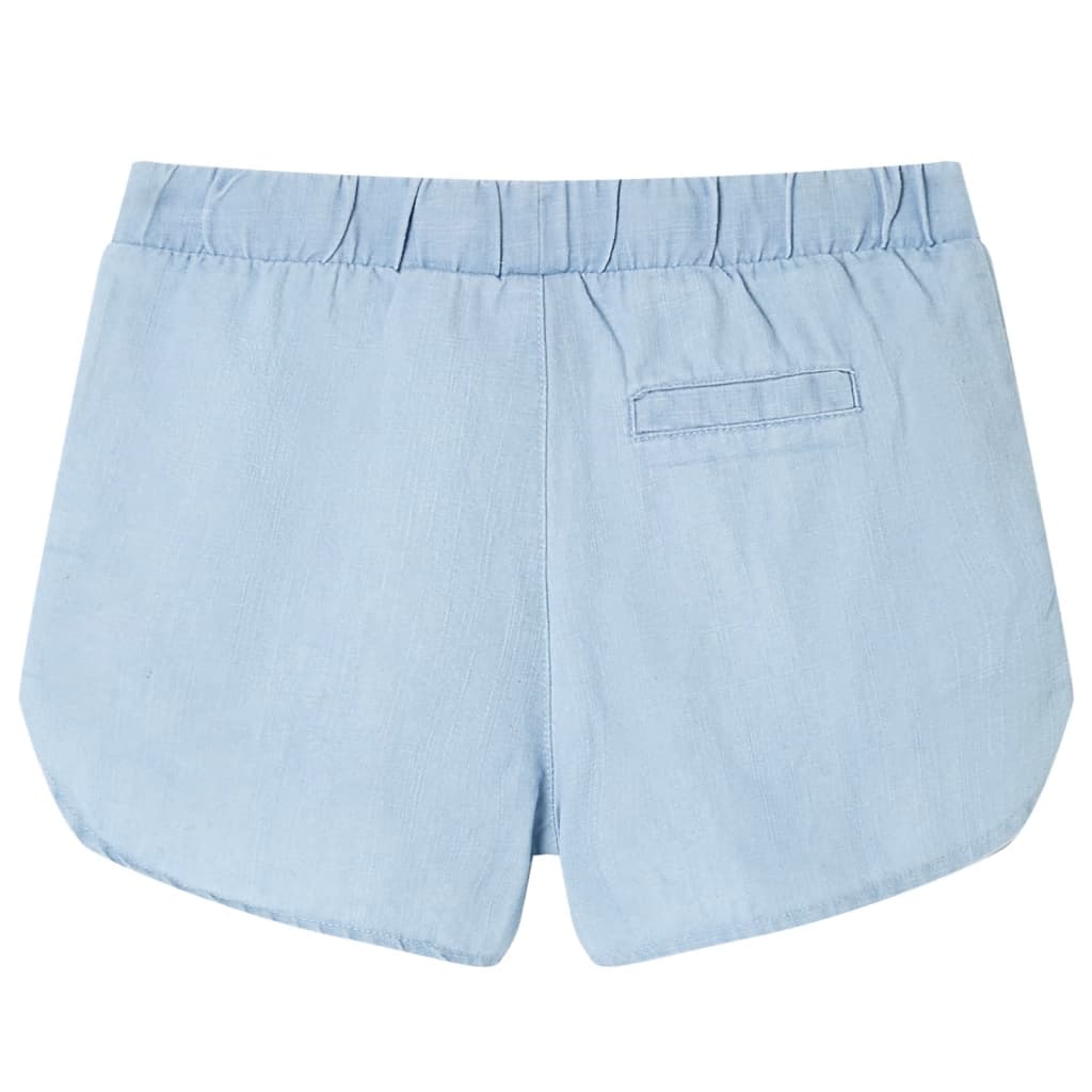 VidaXL Kindershorts 104 Soft Denim Blau