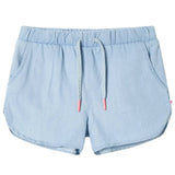 VidaXL Kindershorts 116 Soft Denim Blau