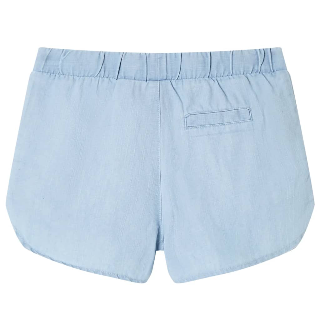 VidaXL Kindershorts 116 Soft Denim Blau