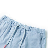VidaXL Kindershorts 116 Soft Denim Blau