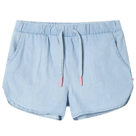 VidaXL Kindershorts 140 Soft Denim Blau