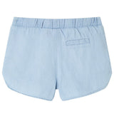 VidaXL Kindershorts 140 Soft Denim Blau