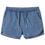 VidaXL Kindershorts 104 Jeansblau