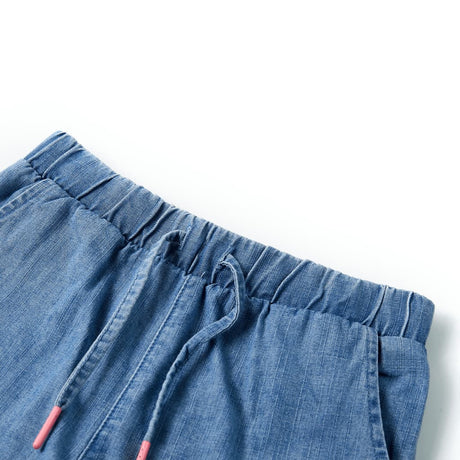 VidaXL Kindershorts 104 Jeansblau