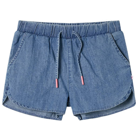 VidaXL Kindershorts 116 Jeansblau