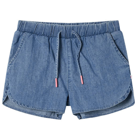 VidaXL Kindershorts 128 Denimblau