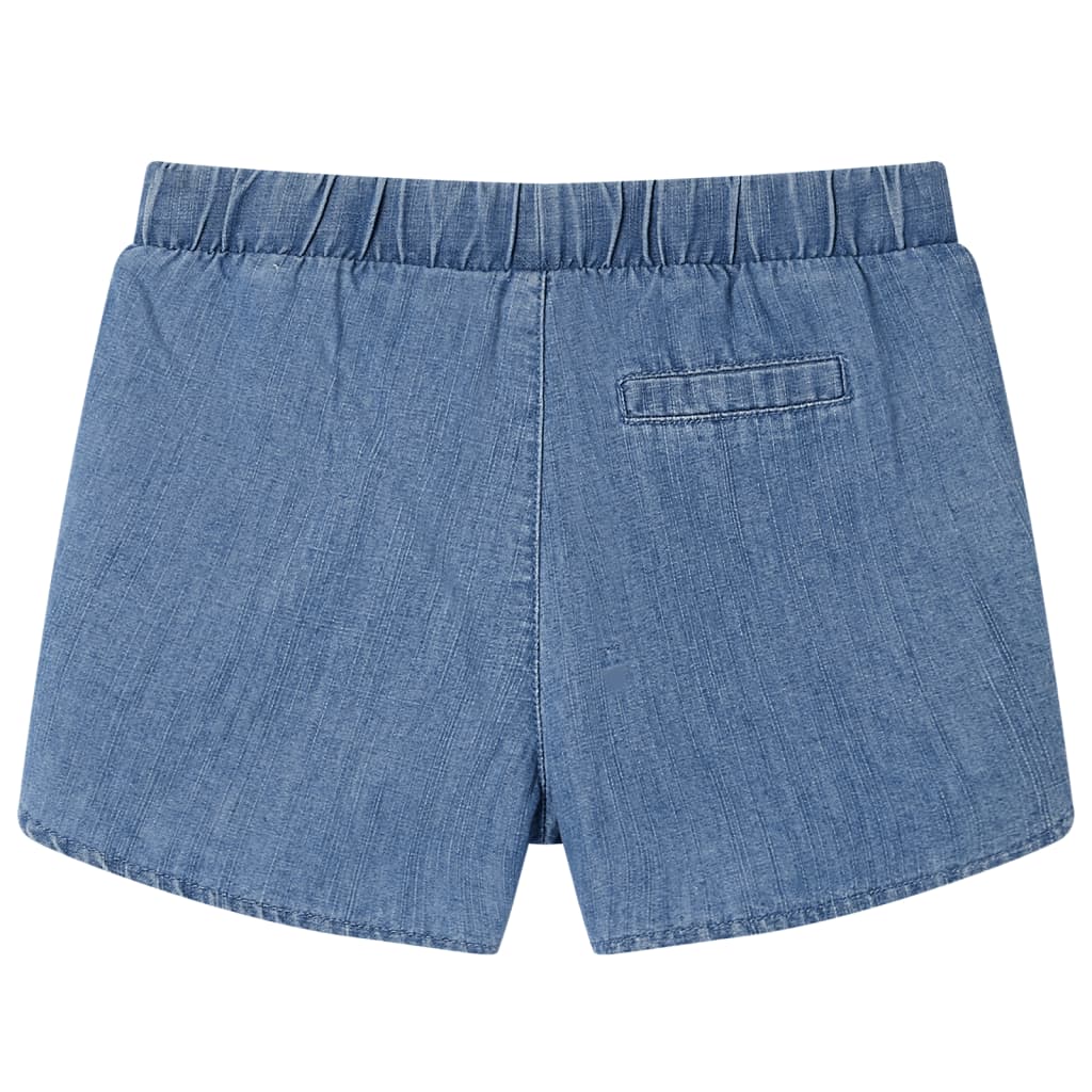 VidaXL Kindershorts 140 Denimblau