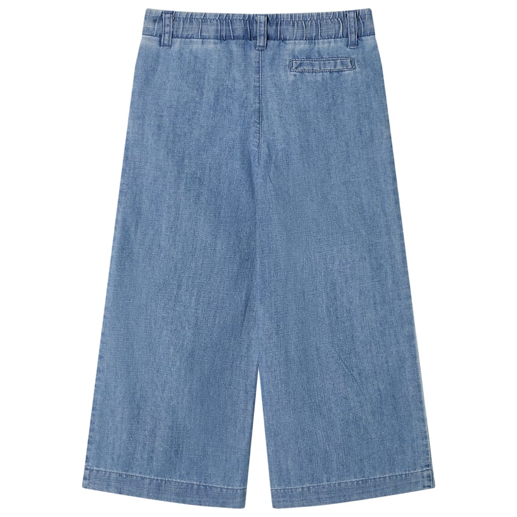 VidaXL Kinderhose 140 Jeansblau