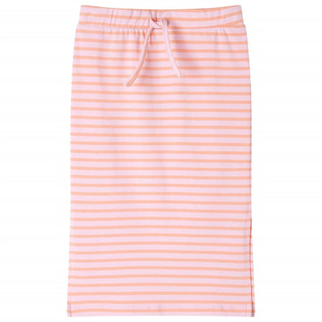 VidaXL Kinderrock gerade mit Streifen 104 Rosa