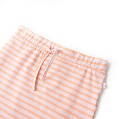 VidaXL Kinderrock gerade mit Streifen 116 Rosa