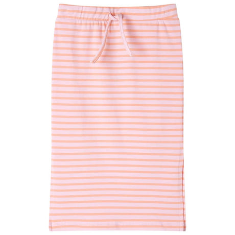 VidaXL Kinderrock gerade mit Streifen 140 Rosa
