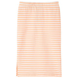 VidaXL Kinderrock gerade mit Streifen 92 fluoreszierendes Orange