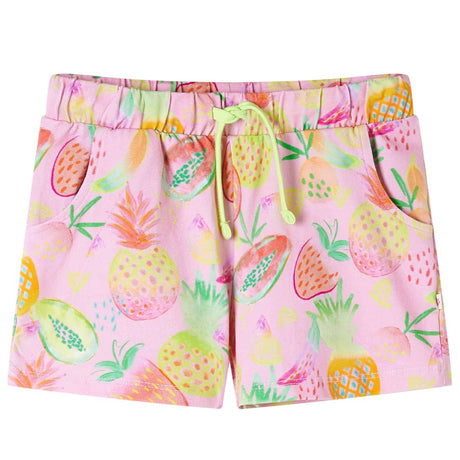 VidaXL Kindershorts mit Kordelzug 140 Zartrosa