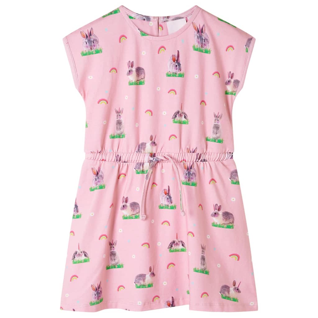 VidaXL Kinderkleid 104 hellrosa