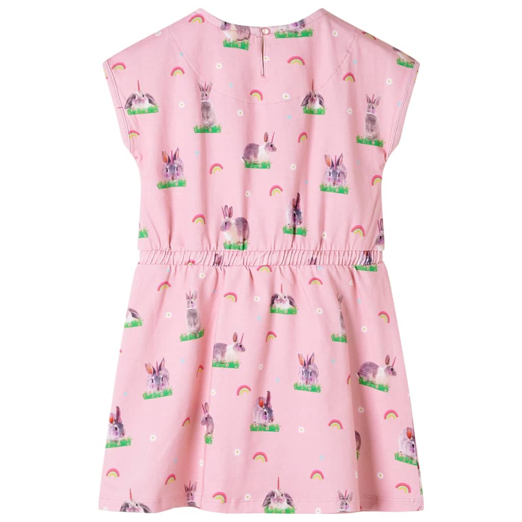 VidaXL Kinderkleid 104 hellrosa