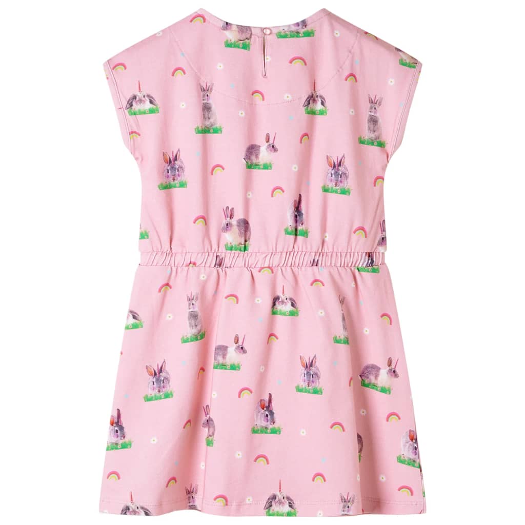 VidaXL Kinderkleid 128 hellrosa