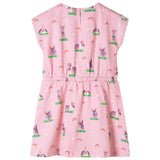 VidaXL Kinderkleid 128 hellrosa