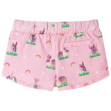 VidaXL Kindershorts mit Kordelzug 140 Hellrosa