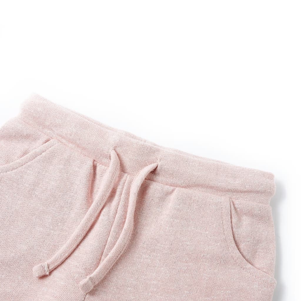 VidaXL Kindershorts mit Kordelzug 92 hellrosa gemischt