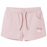 VidaXL Kindershorts mit Kordelzug 104 hellrosa gemischt