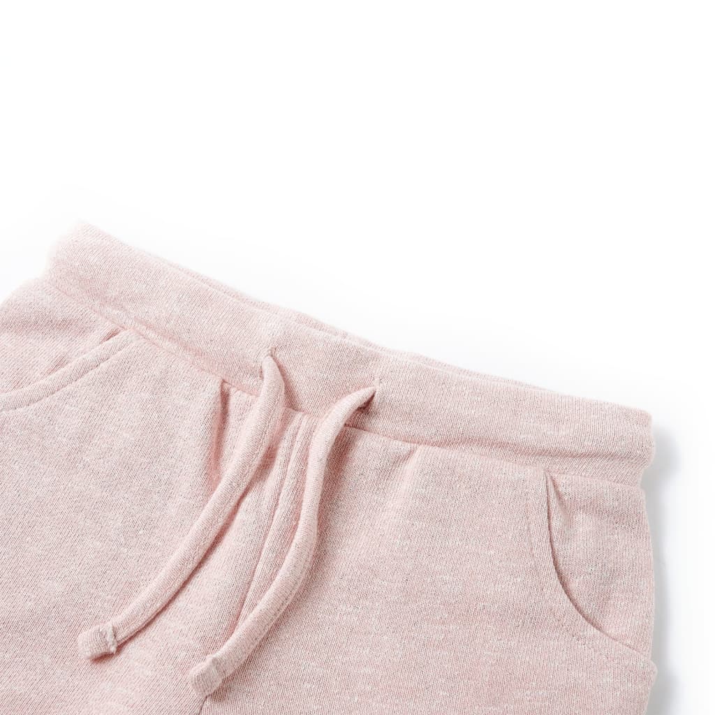 VidaXL Kindershorts mit Kordelzug 116 hellrosa gemischt