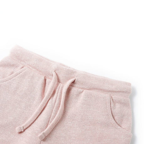 VidaXL Kindershorts mit Kordelzug 116 hellrosa gemischt