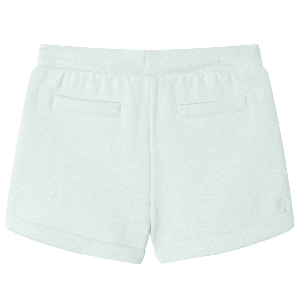 Vidaxl kindershorts met trekkoord 140 gemengd lichtmintkleurig