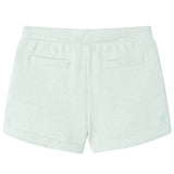 Vidaxl kindershorts met trekkoord 140 gemengd lichtmintkleurig