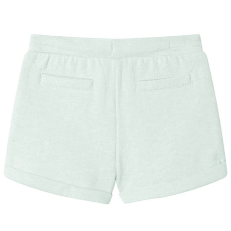 Vidaxl kindershorts met trekkoord 140 gemengd lichtmintkleurig