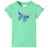 Vidaxl kindershirt 104 lichtgroen