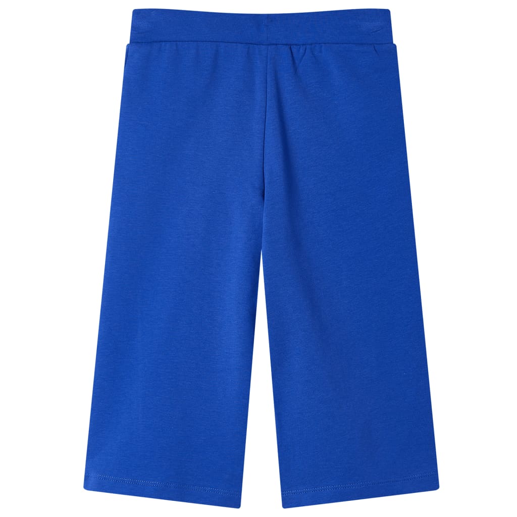 Vidaxl kinderbroek met wijde pijpen 116 kobaltblauw