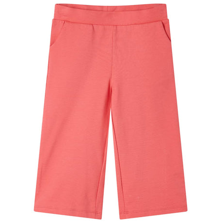Vidaxl kinderbroek met wijde pijpen 104 koraalkleurig