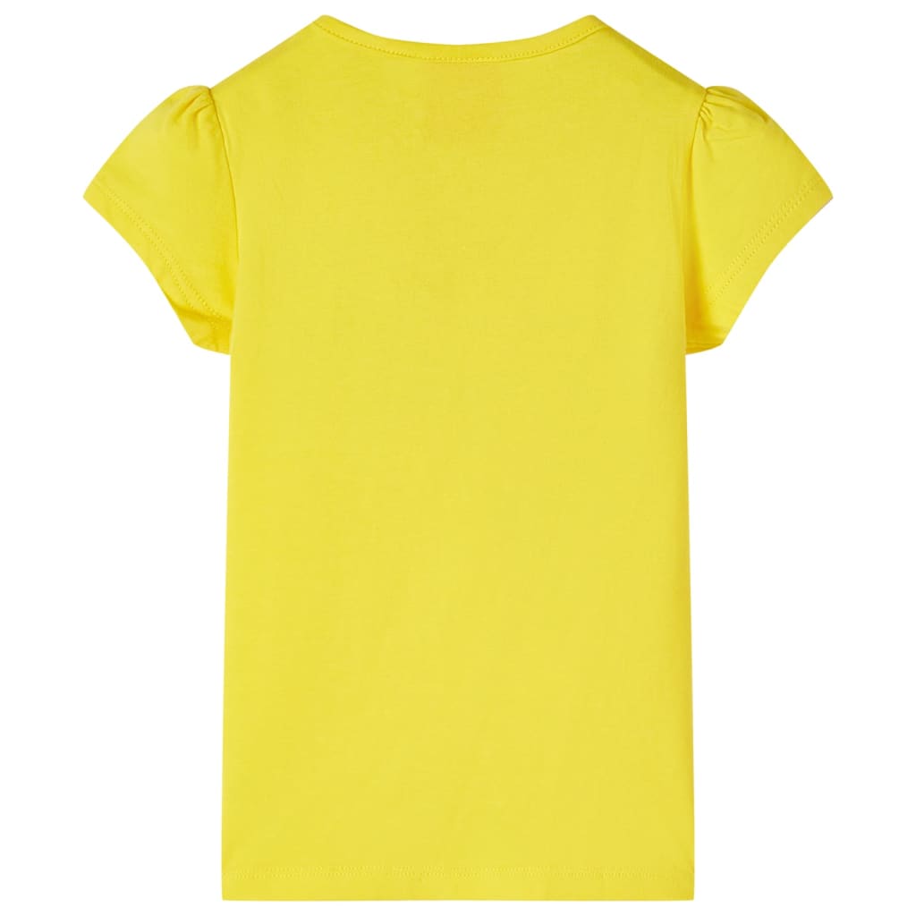Vidaxl kindershirt 104 geel