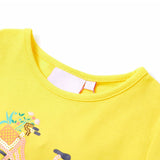 Vidaxl kindershirt 104 geel
