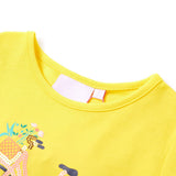 Vidaxl kindershirt 116 geel