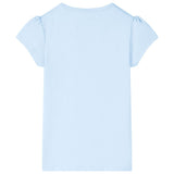 Vidaxl kindershirt 128 lichtblauw