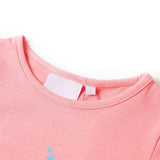 Vidaxl kindershirt 128 felroze