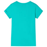 Vidaxl kindershirt 116 mintkleurig