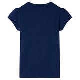 VidaXL Kinderhemd 116 Marineblau