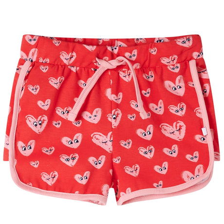 VidaXL Kindershorts mit Kordelzug 116 Rot